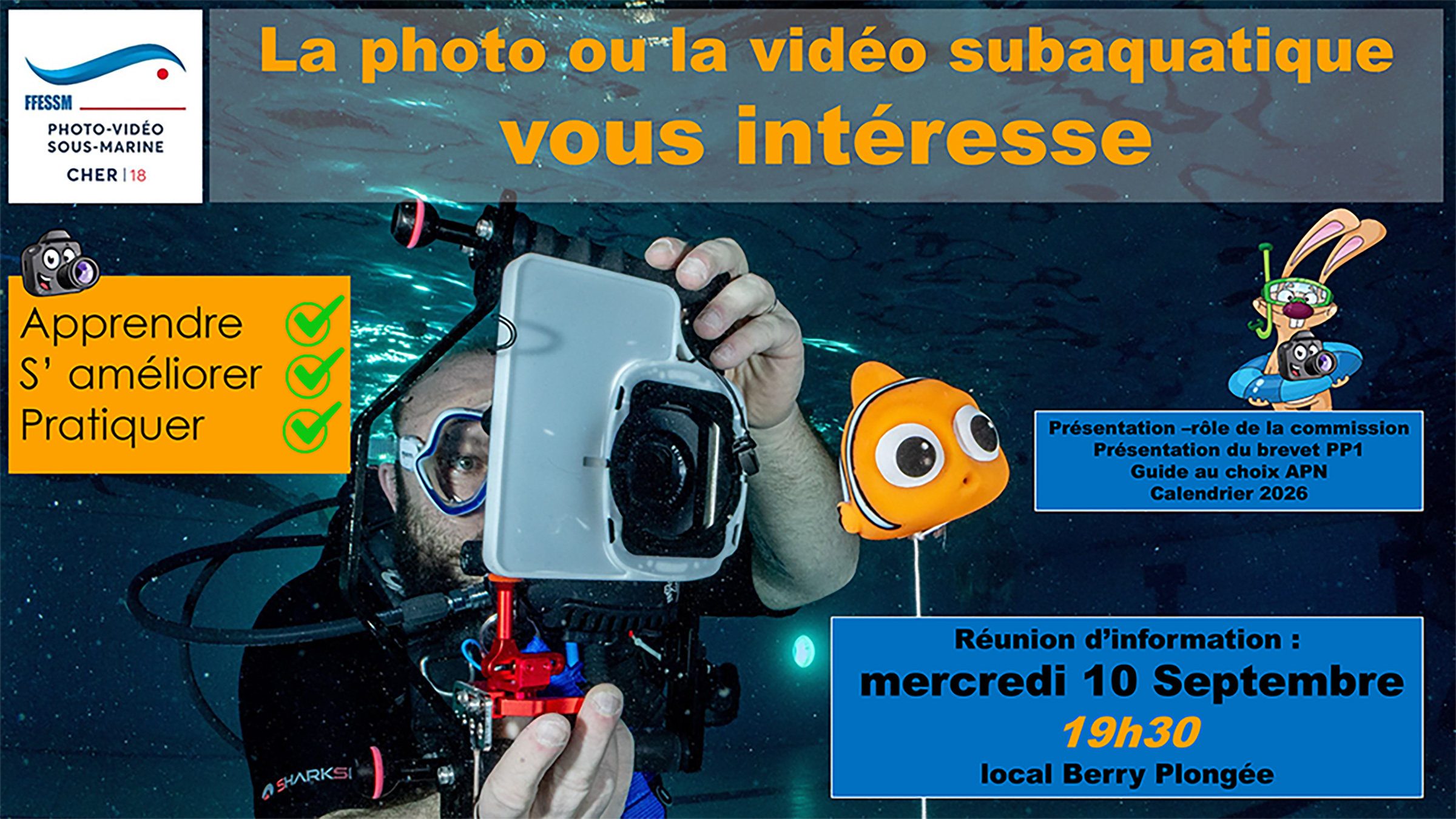  Annonce présentation de la Commission Photo Vidéo